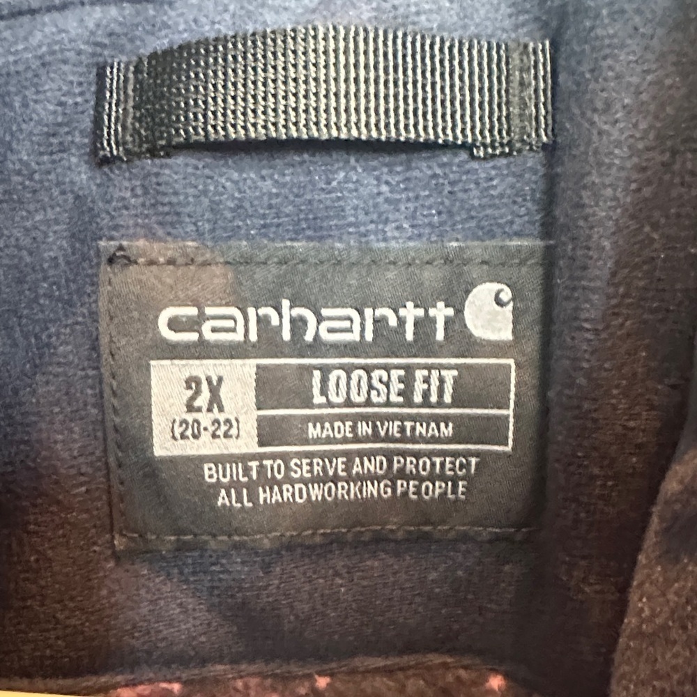 Carhartt Women’s Plus Black Jacket size 2X - Picture 3 of 9